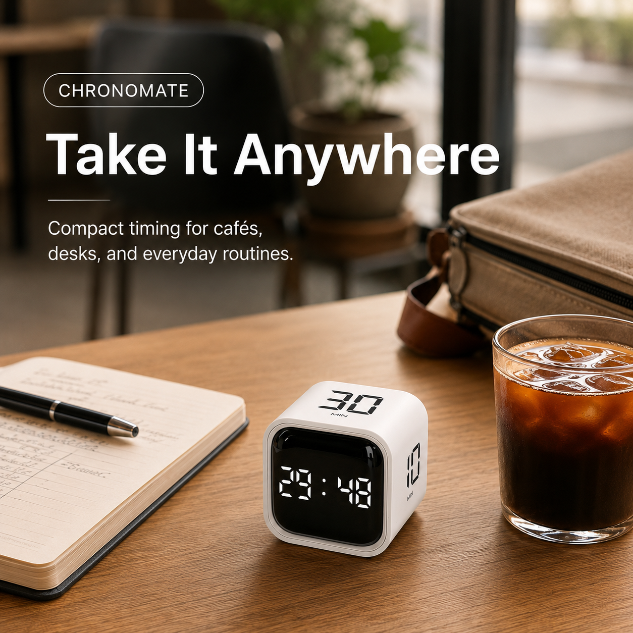 Chronomate F4 — Gravity Focus Timer