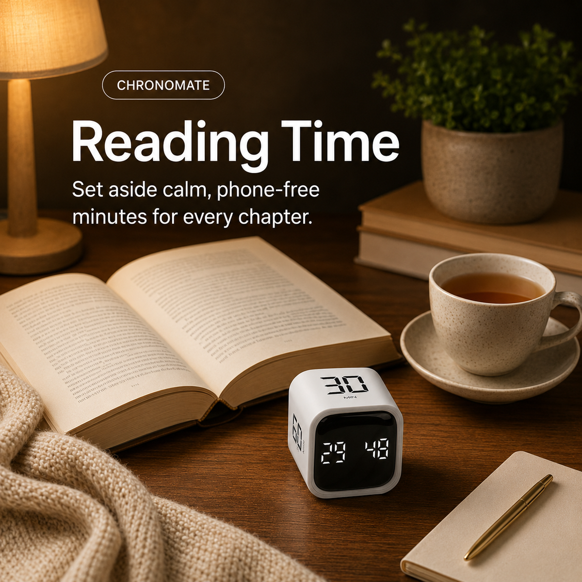 Chronomate F4 — Gravity Focus Timer